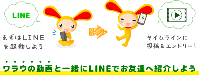 お友達紹介line投稿 エントリーキャンペーン ポイ活ならワラウ いま流行りのポイ活をはじめよう